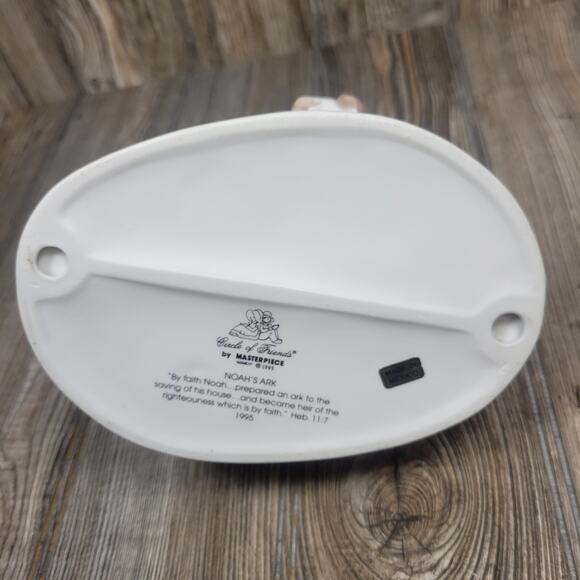 Vintage Homco Noah's Ark, Circle of Friends 1995, Masterpiece Figurine - Picture 7 of 7